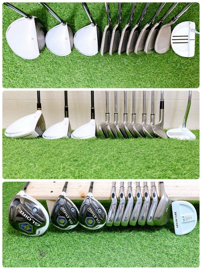 M1 テーラメイド　初心者オススメ　ゴルフクラブセット　メンズ　11本