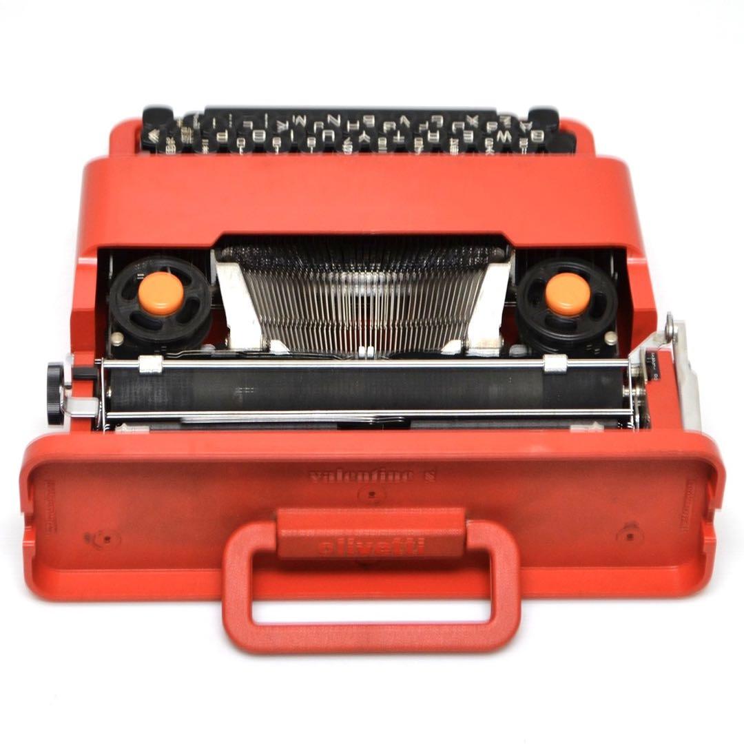 限定品 オリベッティ タイプライター バレンタイン 赤いバケツ Olivetti
