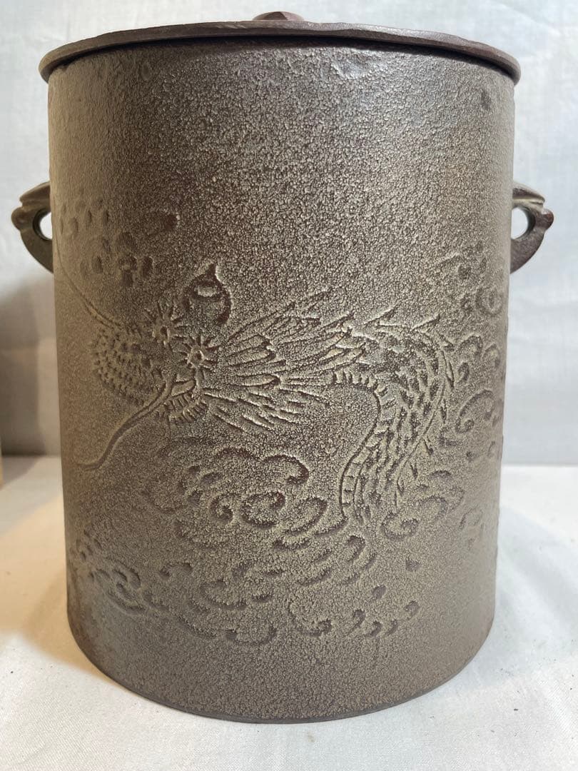 茶釜『高橋敬典 雲龍釜』人間国宝 お茶道具茶道