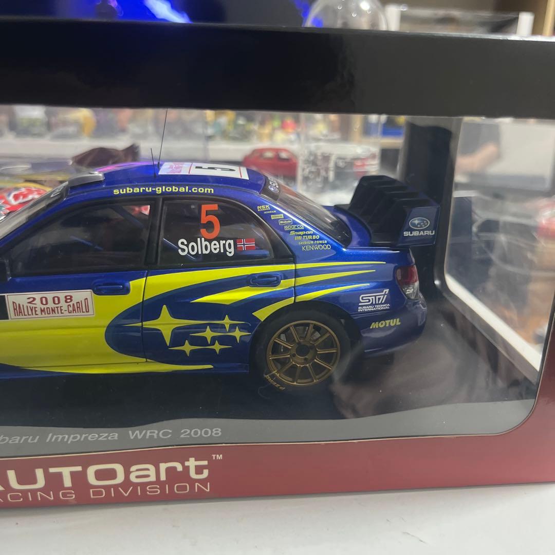 オートアート 1/18 スバル インプレッサ WRC ラリーモンテカルロ