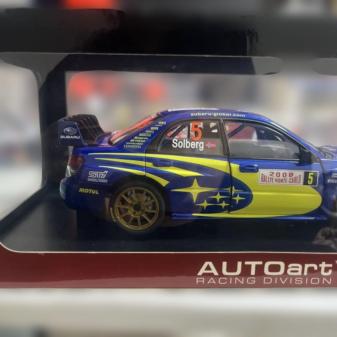 オートアート 1/18 スバル インプレッサ WRC ラリーモンテカルロ