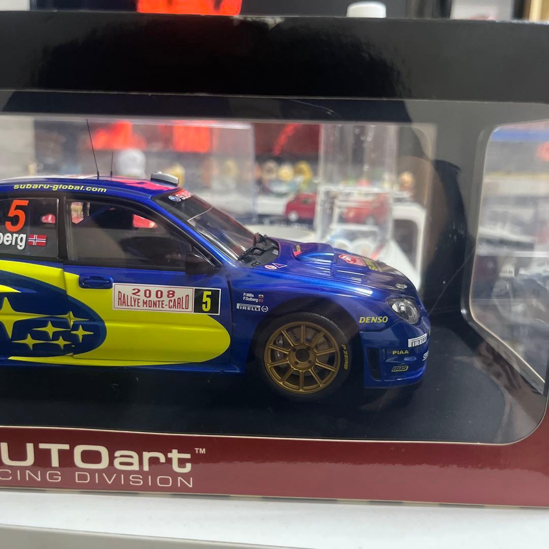 オートアート 1/18 スバル インプレッサ WRC ラリーモンテカルロ