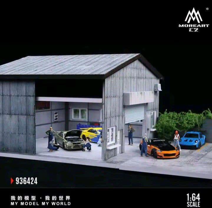 ★新■1/64【FACTORY　BUILDING　GARAGE】新品・未使用品