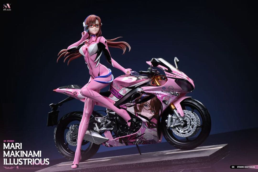 真希波・マリ・イラストリアス　フィギュア　エヴァンゲリオン　ガレージキット