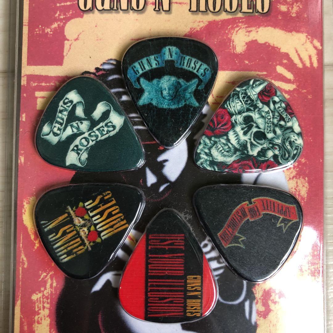 ガンズアンドローゼス　ピック Guns N’ Roses Slash スラッシュ