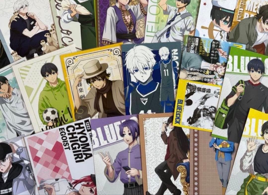 アニメグッズ ブルーロック　紙類　大量　まとめ売り