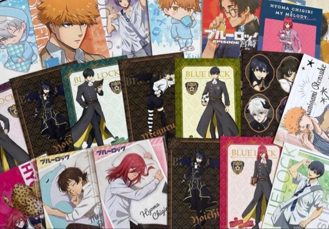 アニメグッズ ブルーロック　紙類　大量　まとめ売り