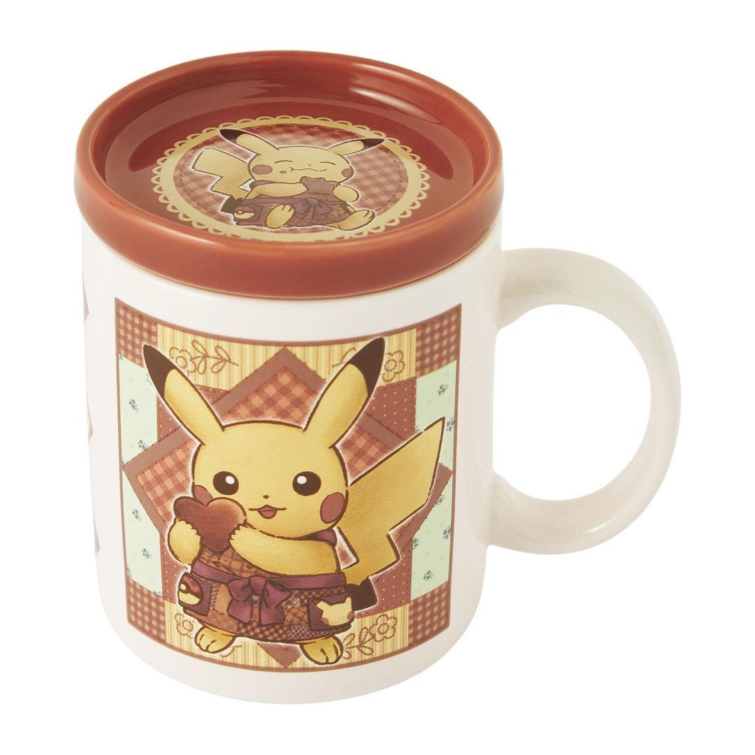 ピカチュウスイートデリバリー、ぬいぐるみ トートバッグ マグカップ 3点セット