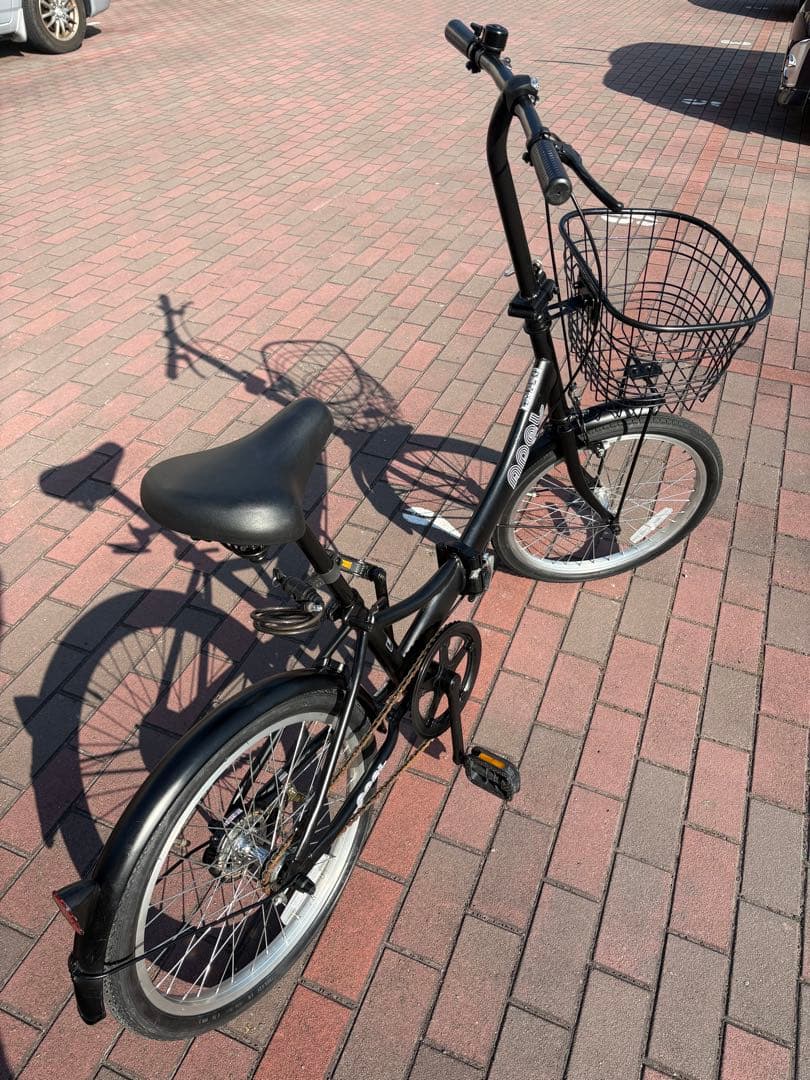 ブラッキー折り畳み自転車(20㌅)配達出来ます。お引き取り大歓迎！