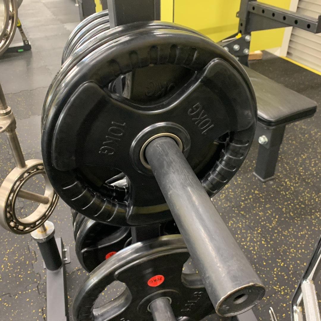 総重量140kg Φ50mm 3グリップラバープレート　計8枚SET