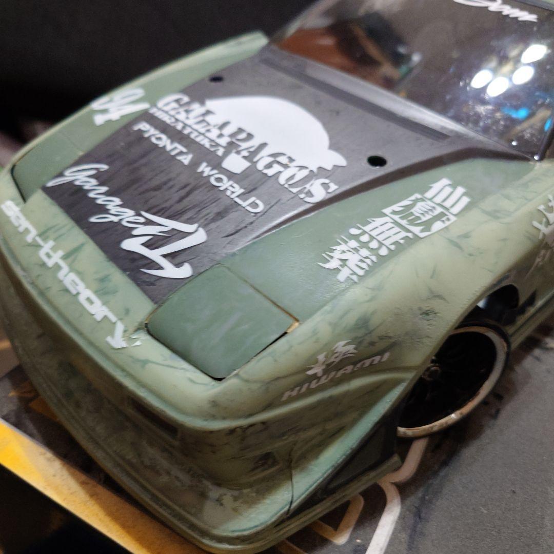 ラジコンドリフト　１８０Gonzalez ドリフトカー 94 オリーブグリーン