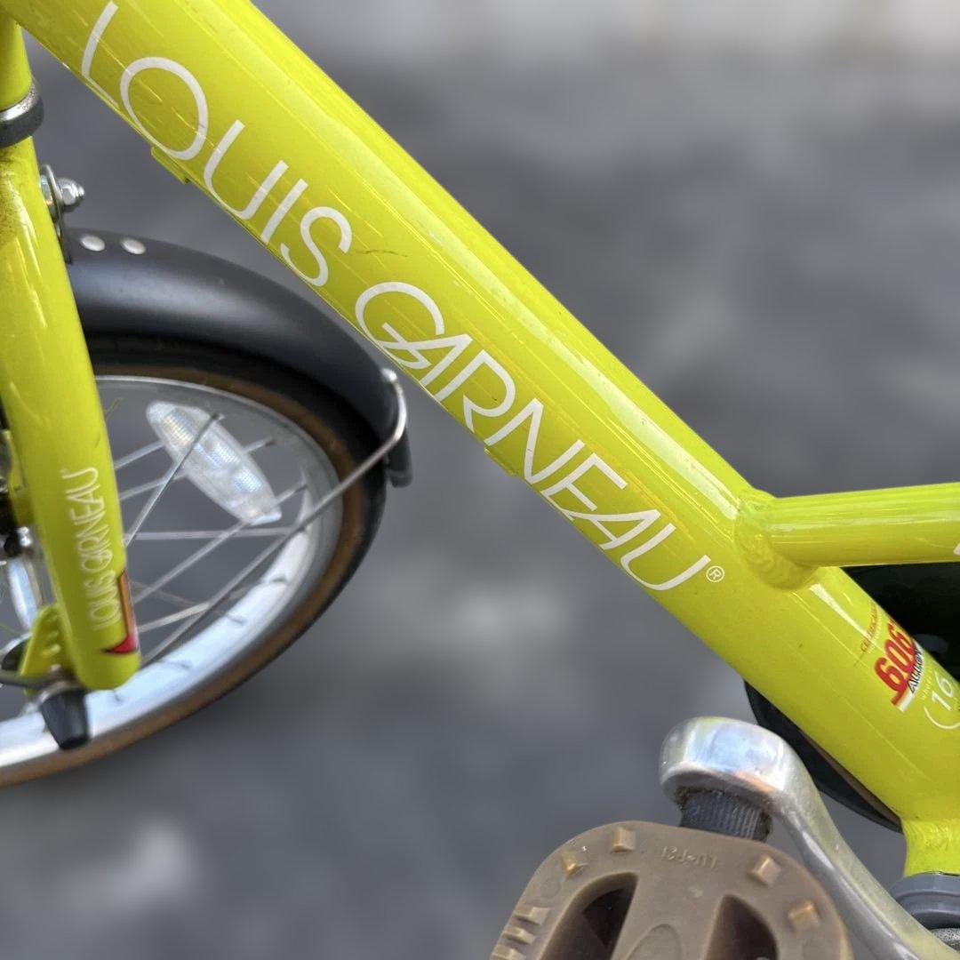 LOUIS GARNEAU 子供用自転車 ライムグリーン