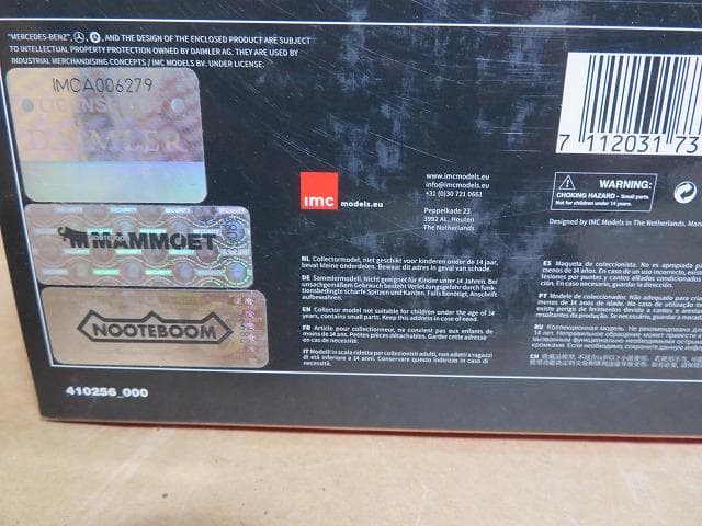 限定値下　IMC 1/50 Mammoet MB Arocs 6x4 7ac