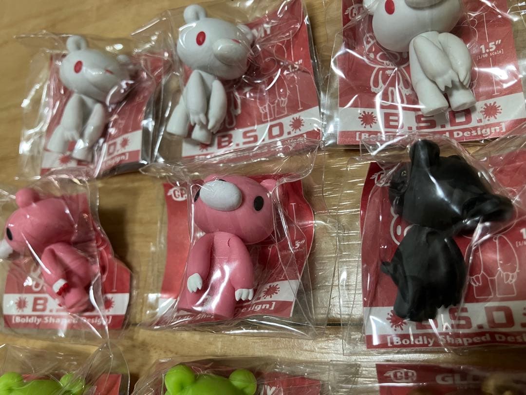 【希少】2009年　グルーミー　B.S.D フィギュア　おつまみサイズ弐　9個