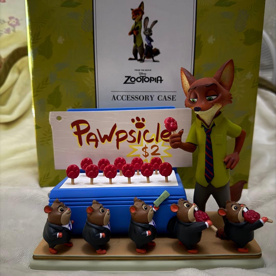 ズートピア 小物入れ ニック アイスキャンディ ディズニーストア 美品