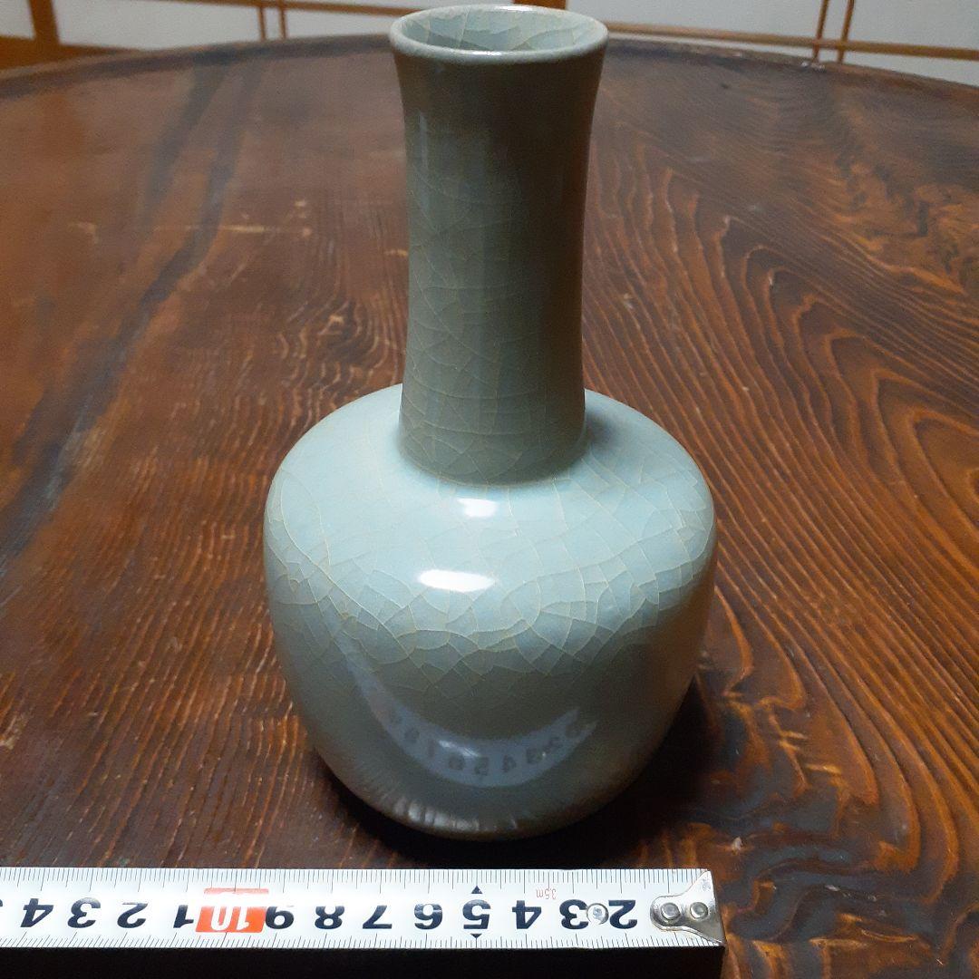 南宋龍泉窯砧青磁小花瓶