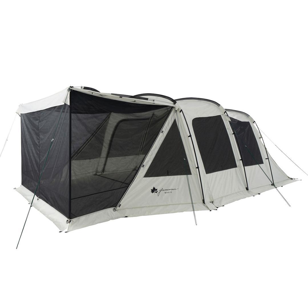 新品！LOGOSロゴス　テント　グランベーシック 3ルームトンネルドーム WXL