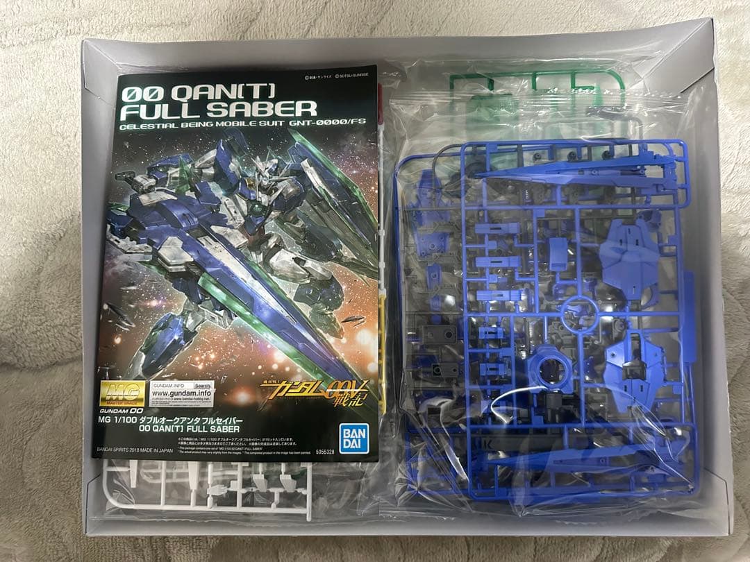 MG ダブルオークアンタフルセイバー ガンプラ 新品未使用