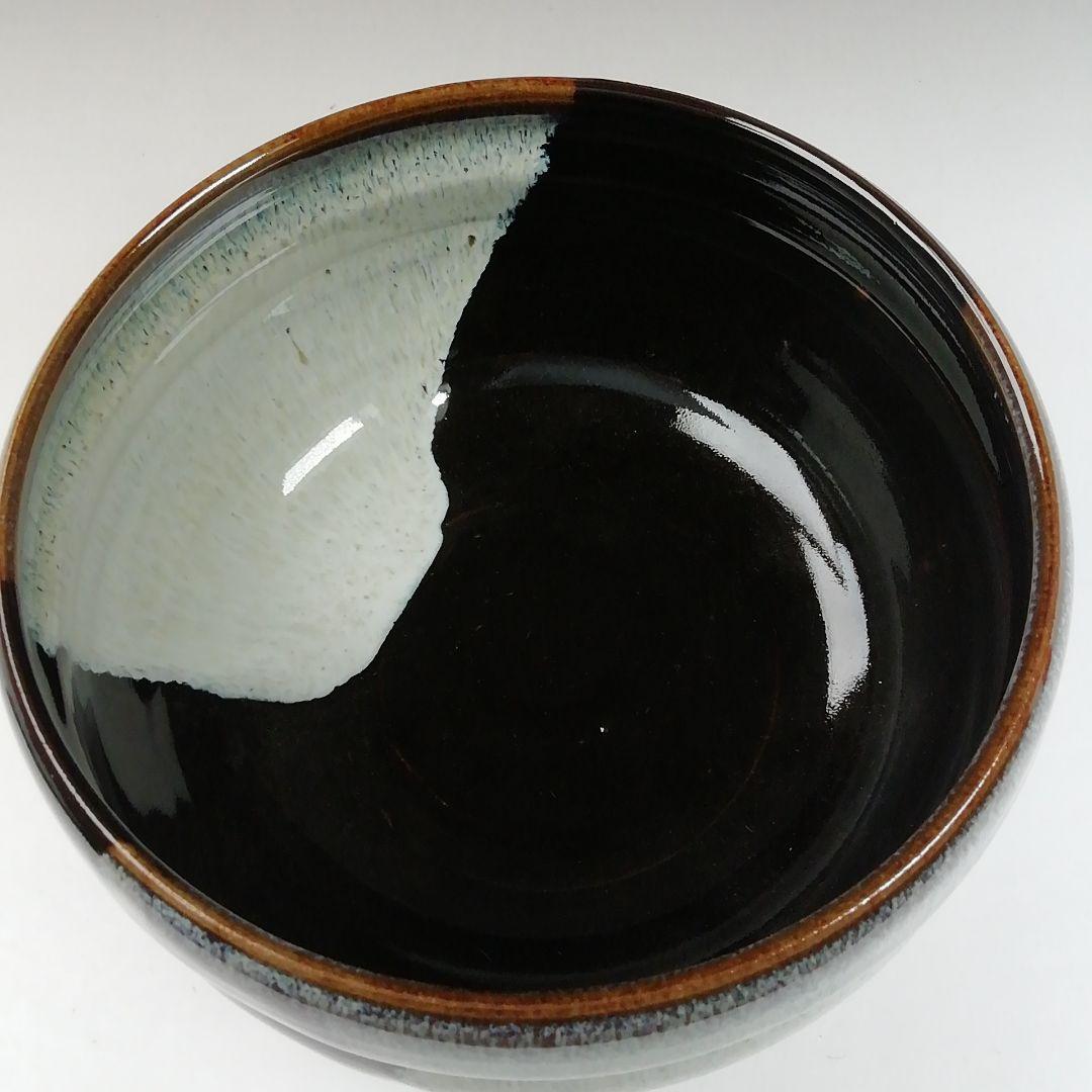 Ｗ３８　建水　『曜変　建水』『味舌隆司 造』　共箱　茶道具
