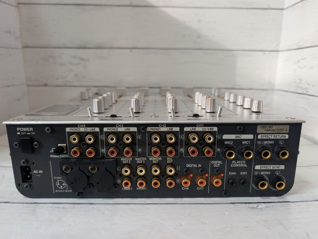 Technics　SH-MZ1200　DJミキサー　4ch　動作確認済み
