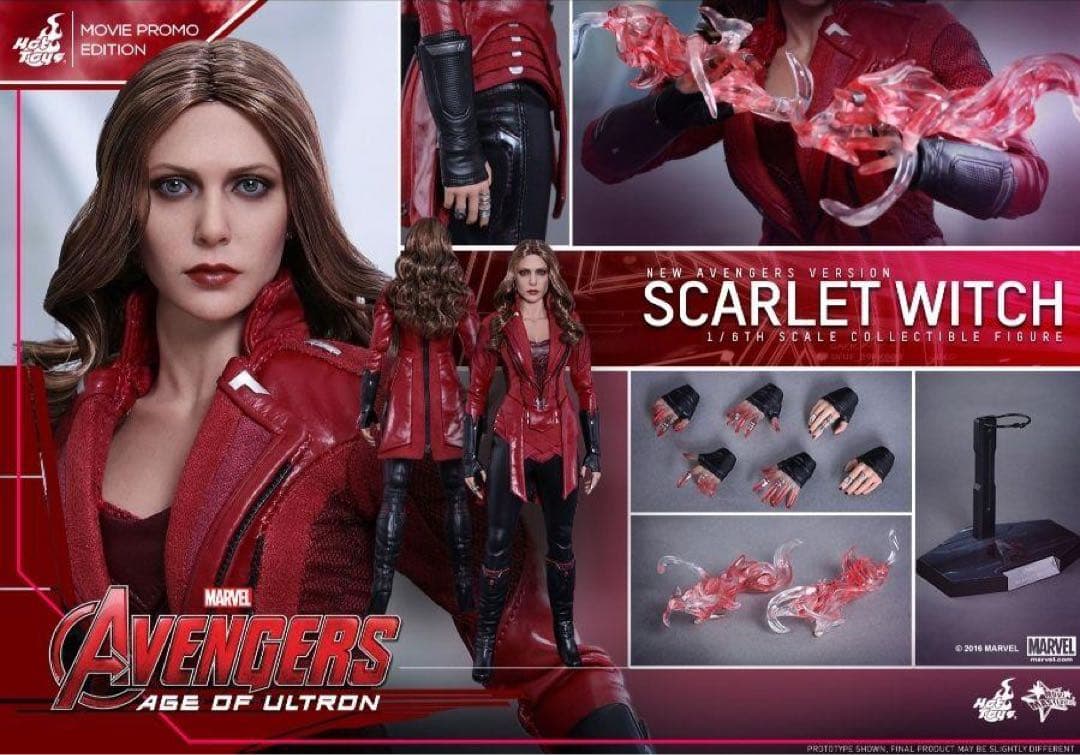 【限定・美品】ホットトイズ 500体限定 スカーレットウィッチ ワンダ