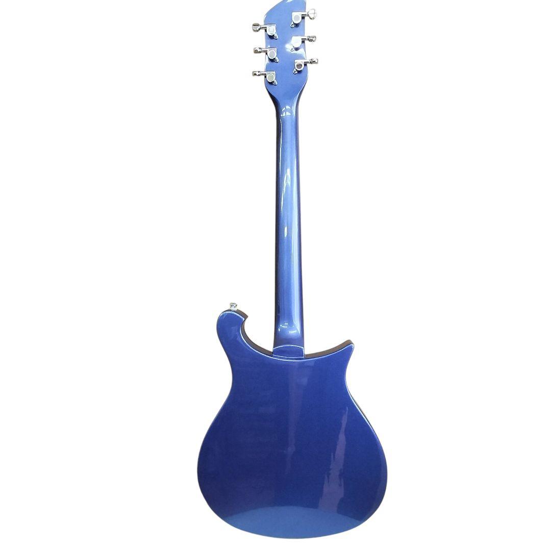 希少レフティ　Rickenbackerスタイル エレキギター 青