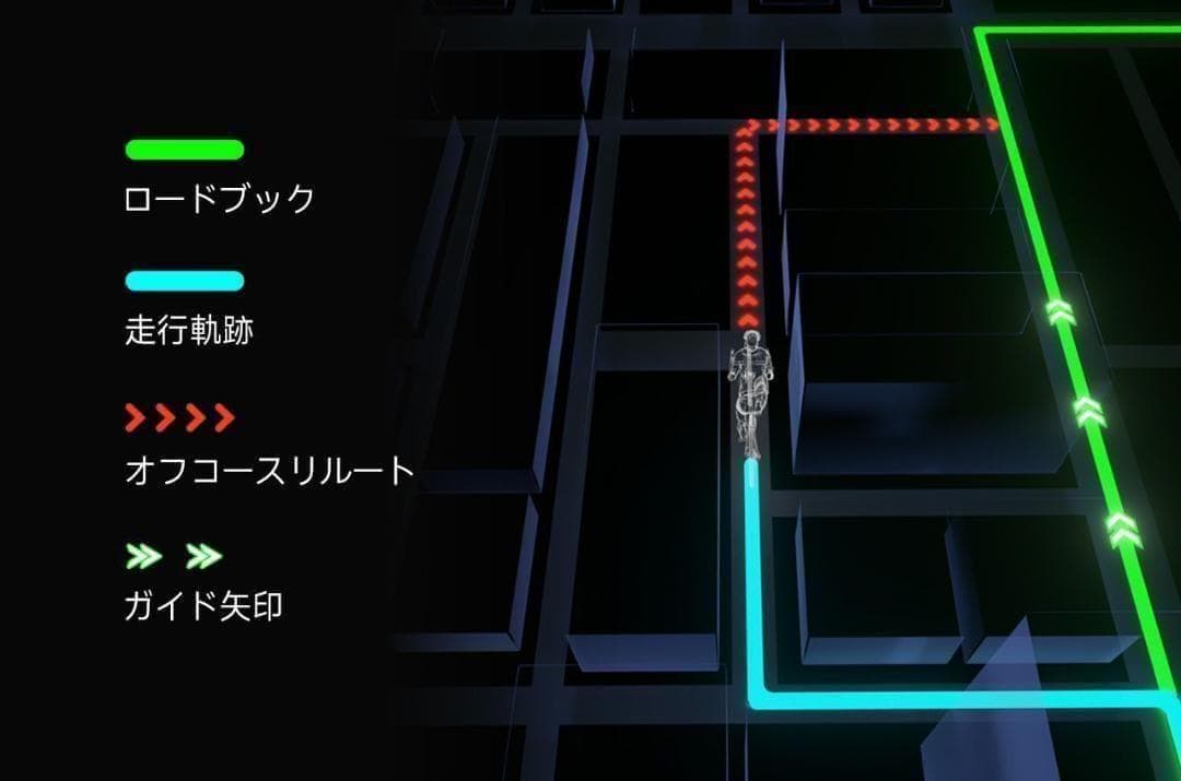 iGPSPORT BiNavi【ブラック】（日本語対応）ナビゲーション サイコン