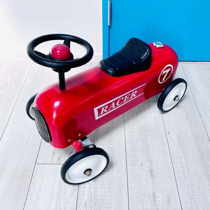 キッズ用  RACER  室内乗り物 玩具 足蹴り車