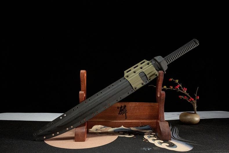 アメリカン戦術牛尾刀 模造刀 居合刀 武士道 武具 漢剣 唐刀 龍泉剣 手鍛造打