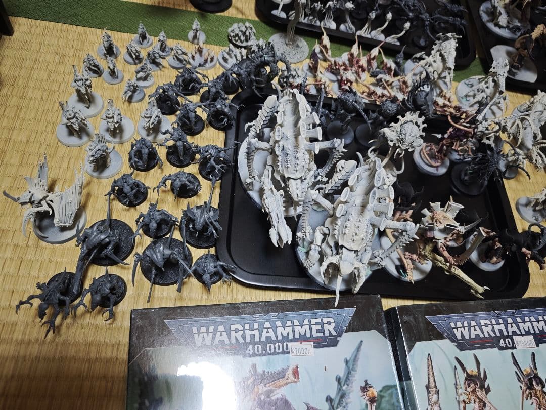 Warhammer 40,000 ティラニッドセット　塗料　ケース