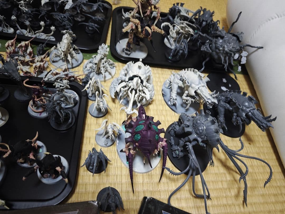 Warhammer 40,000 ティラニッドセット　塗料　ケース