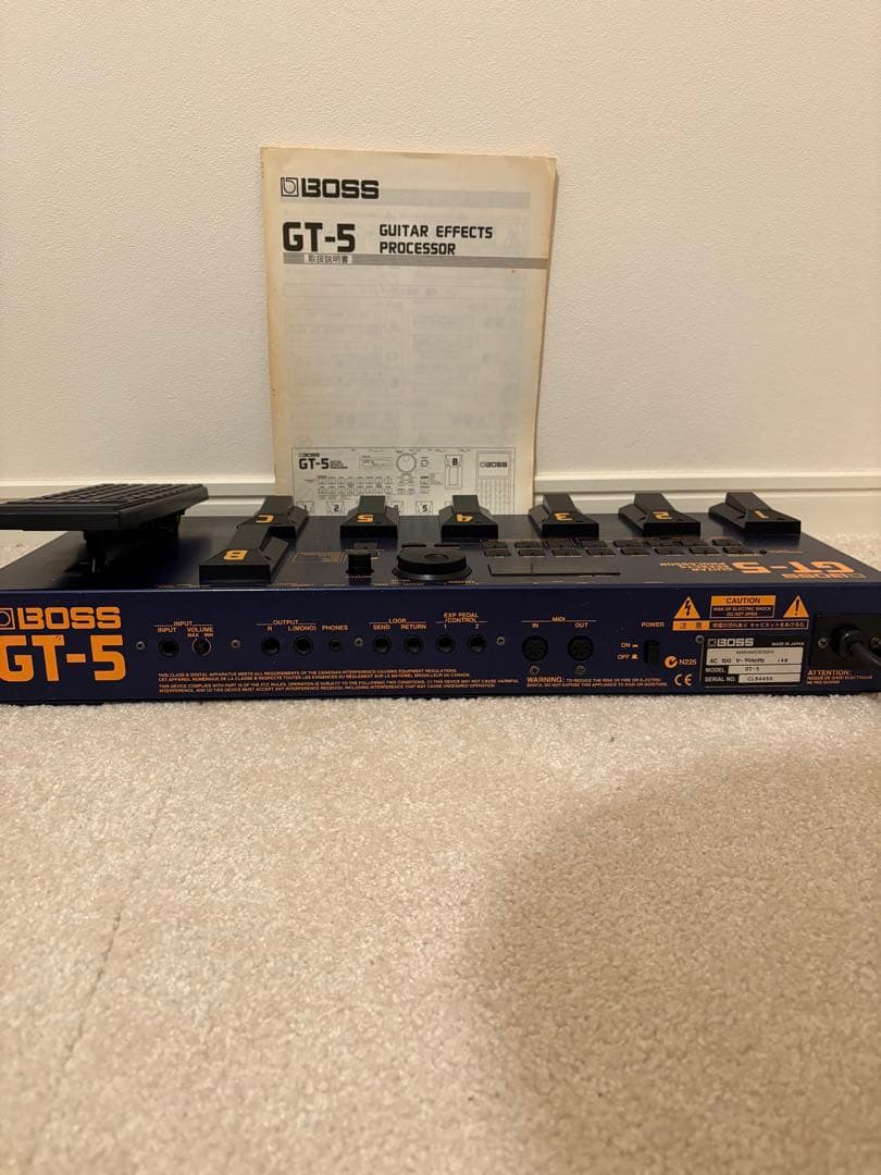 BOSS GT-5 ギターエフェクター