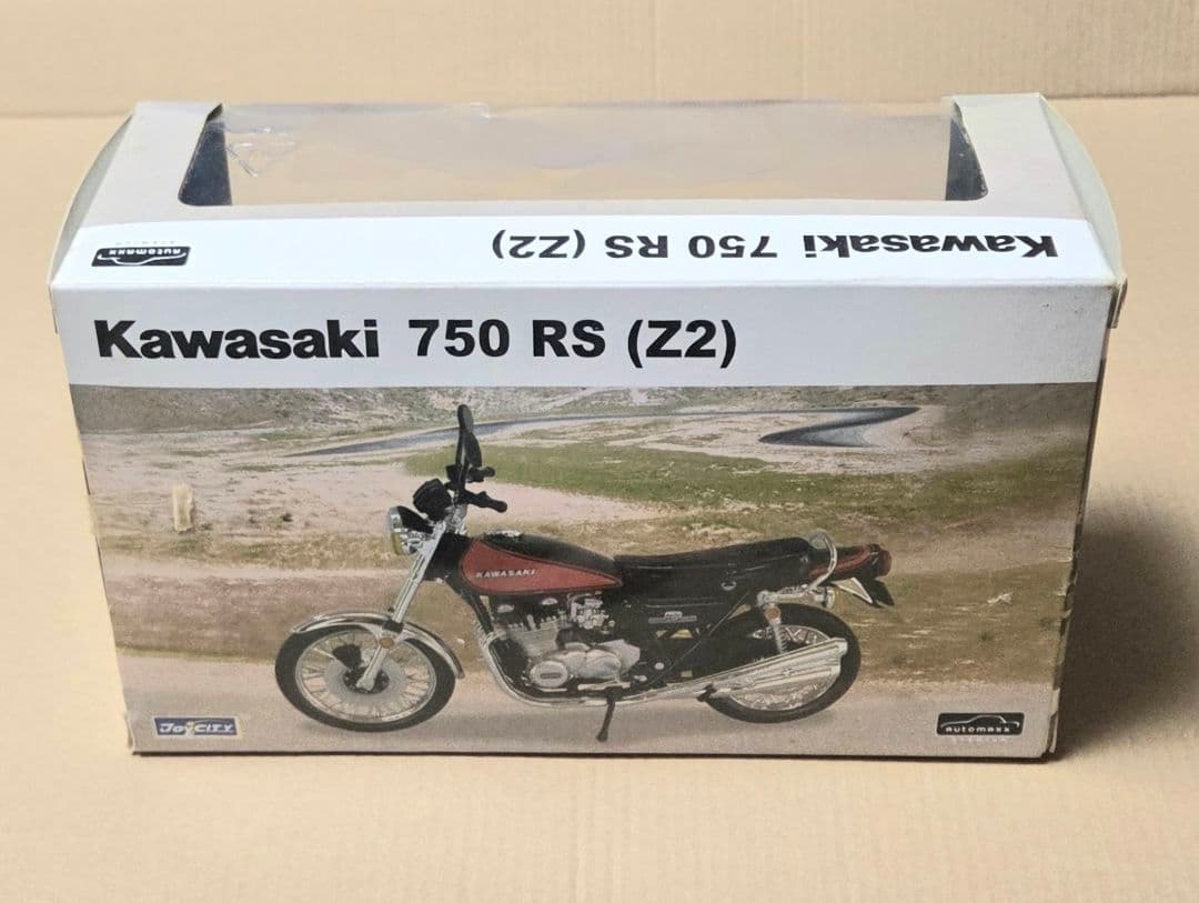 アオシマ カワサキ 750RS Z2 1/12スケール ブラック 黒 ゼッツー