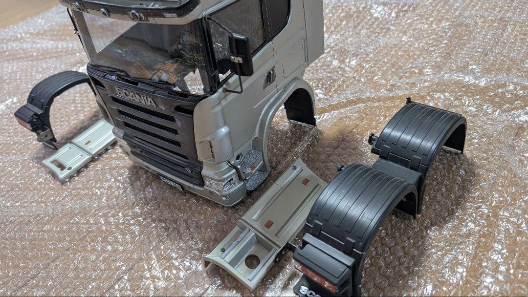 スカニア 1/14 キャビン ボディ タミヤ トレーラー