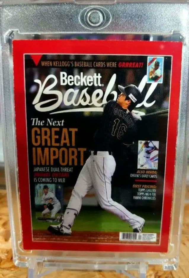 【激レア】大谷翔平 Beckett Promo Card 1 Of 2000
