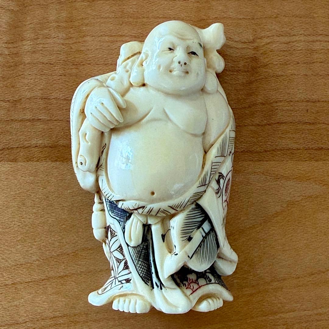 根付　布袋様