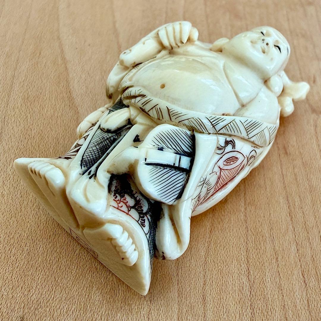 根付　布袋様