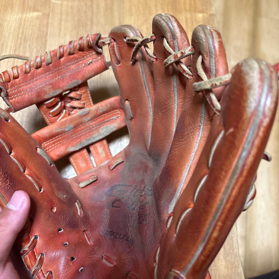 Mizuno 硬式グローブ ブラウン