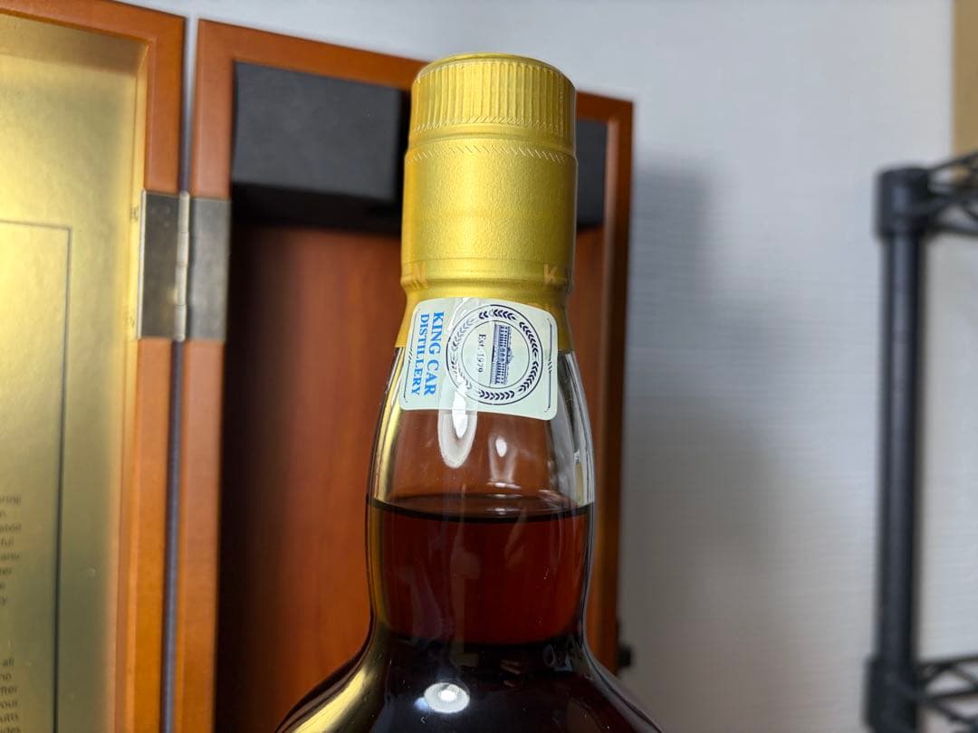 【新品未開栓】KAVALAN FINO ウイスキー 700ml 木箱入り⑥