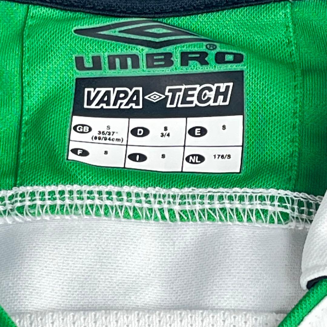 希少　UMBRO　03/04シャムロック・ローバーズ　Away S/S