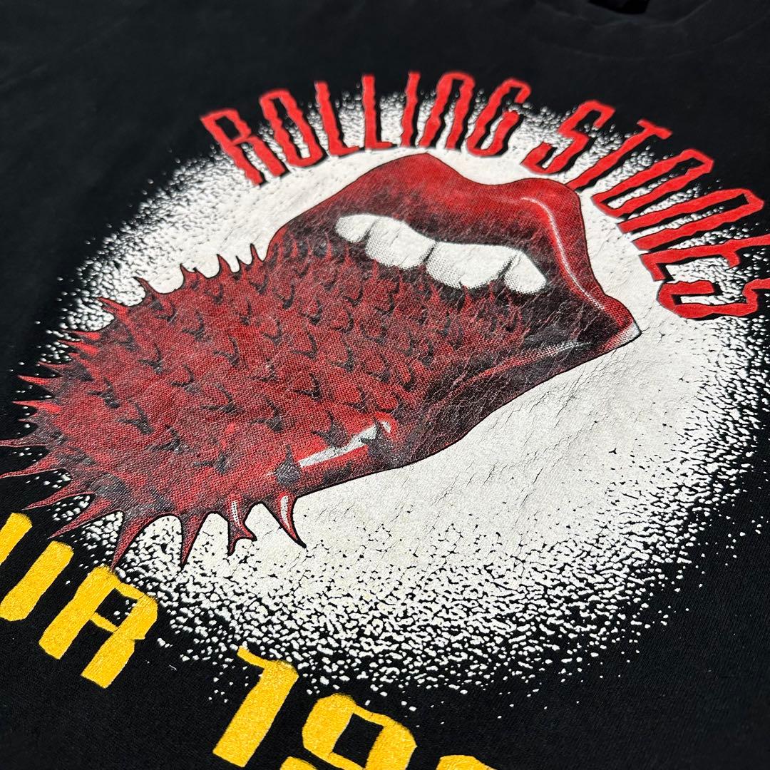 ローリングストーンズ XL スパイクタン ブラック スカル 94