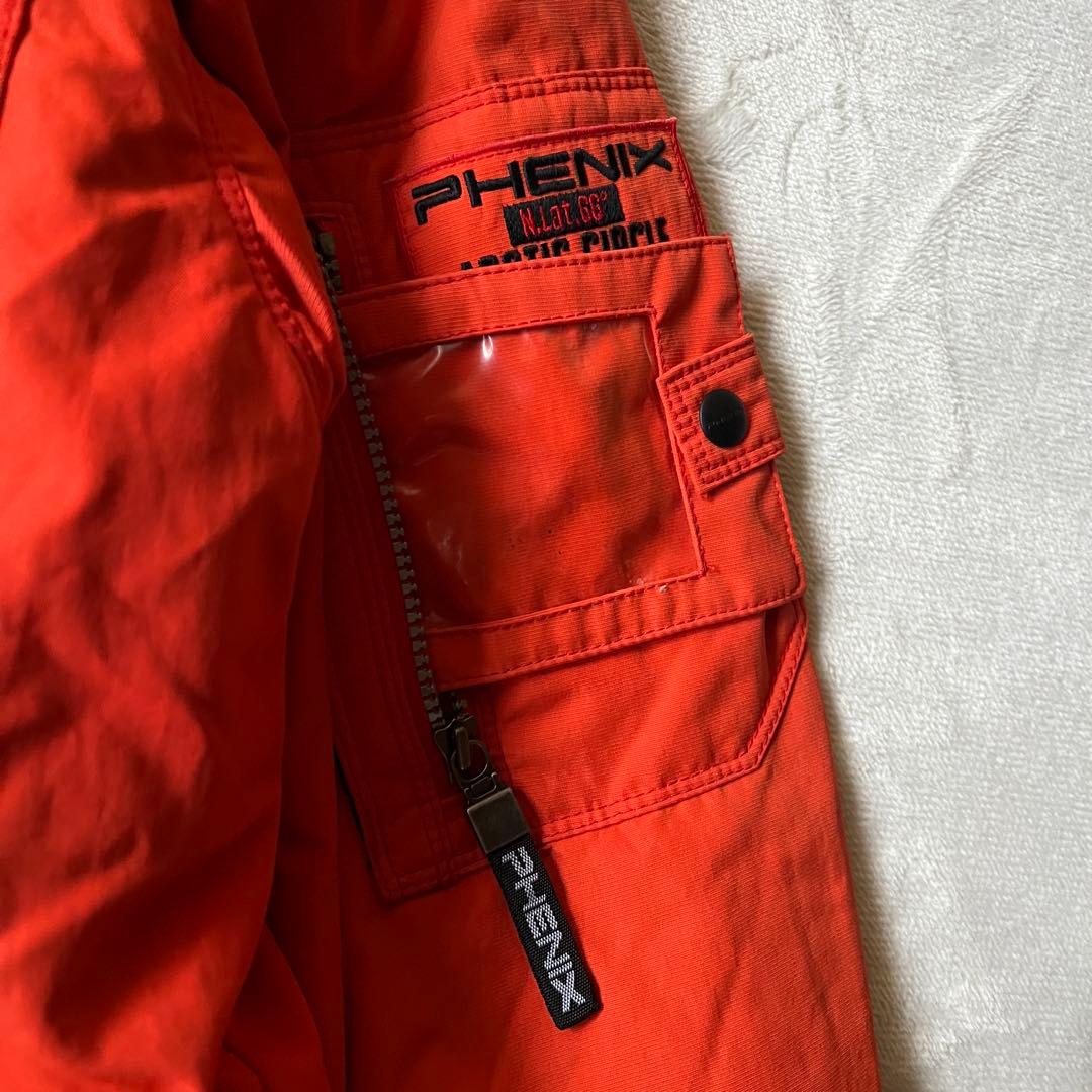 phenix フェニックス XL スキーウェアー セットアップ上下 オレンジ 黒