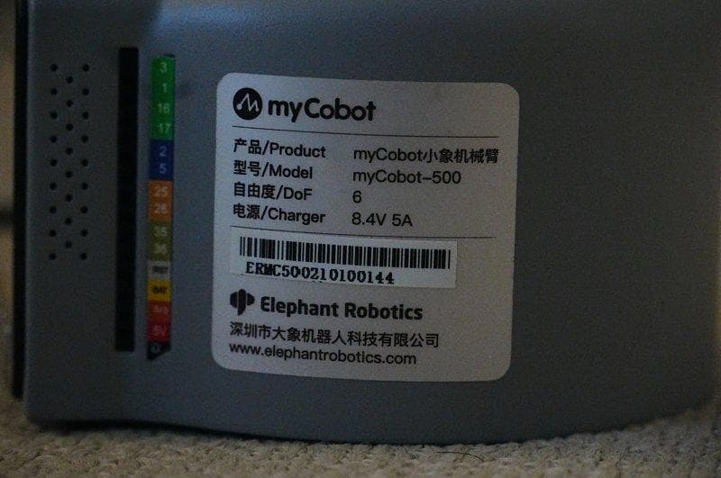 myCobot 280 M5 ロボットアーム（旧モデル）