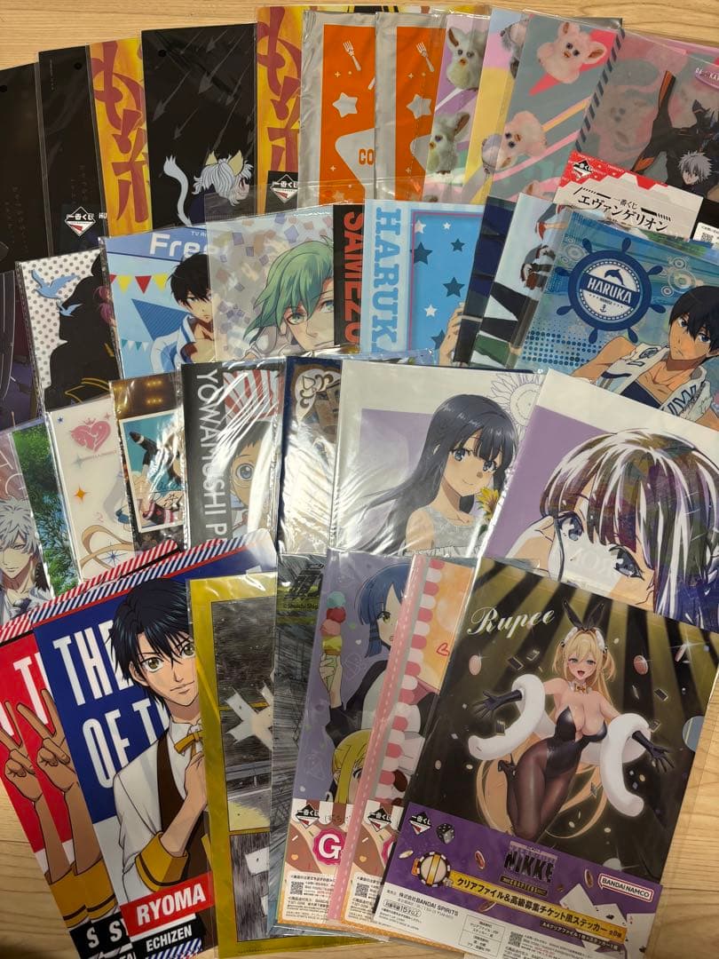 ノンジャンル アニメキャラ クリアファイル 大量 まとめ売り