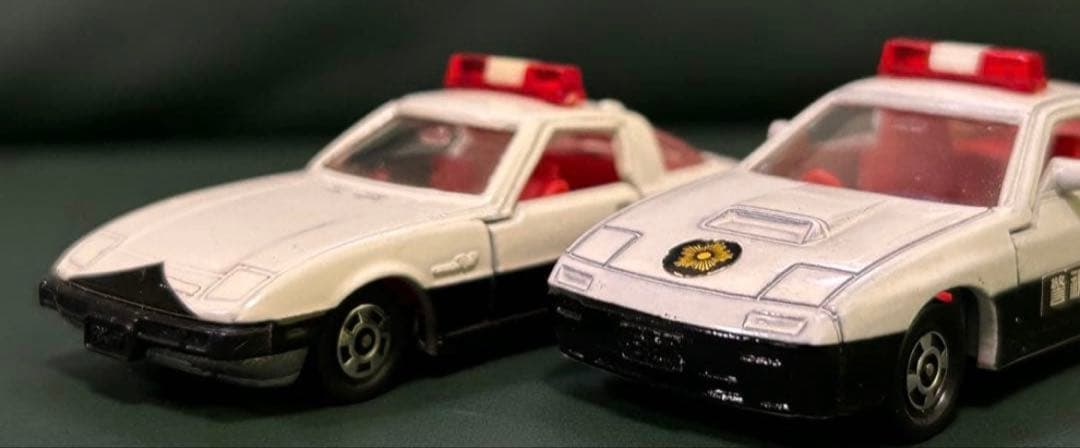 トミカ マツダ サバンナ RX-7 パトロールカー 2台セット