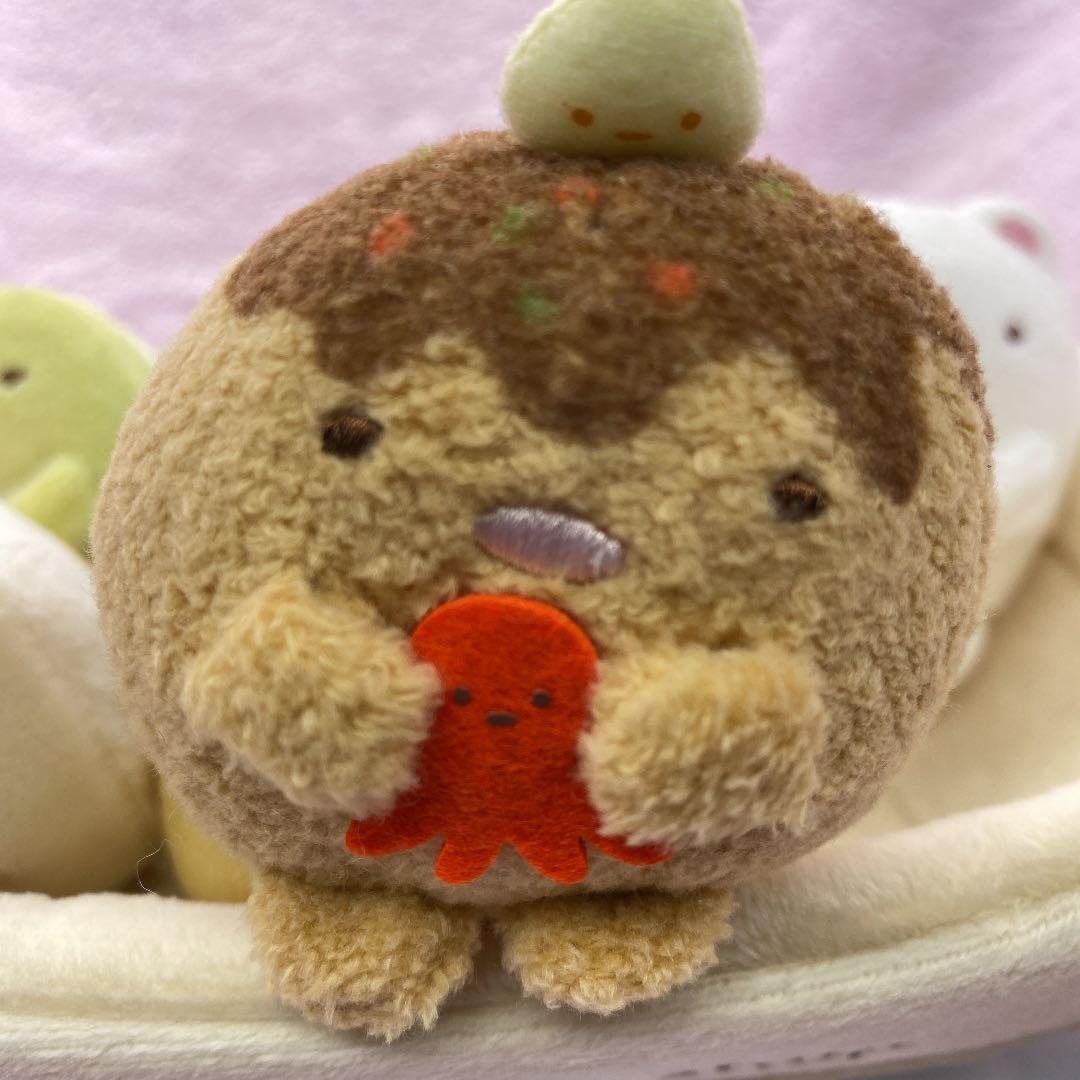 すみっコぐらし【レア品】たこやきぬいぐるみ　すみっコショップ限定