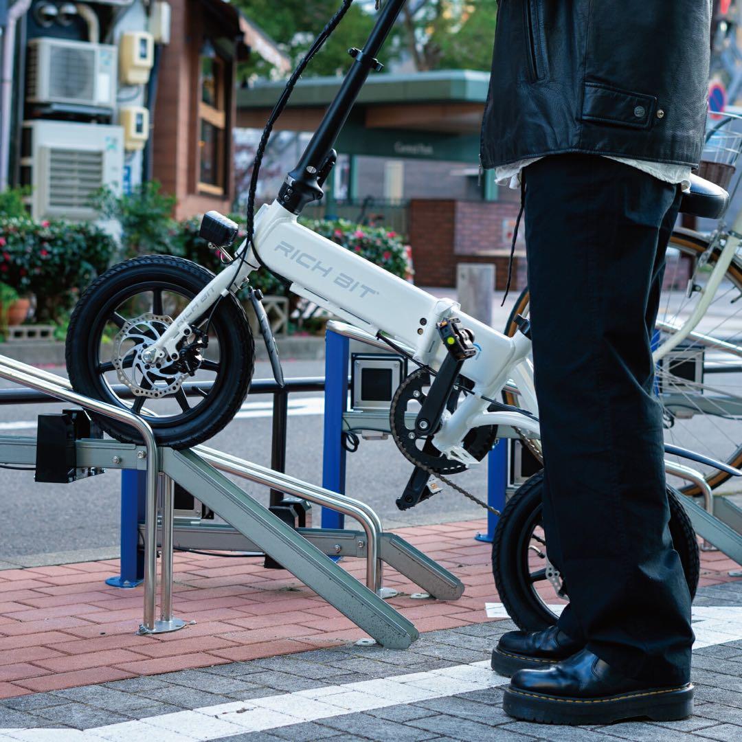 新品 電動アシスト自転車 RICHBIT CITY ASSIST ホワイト