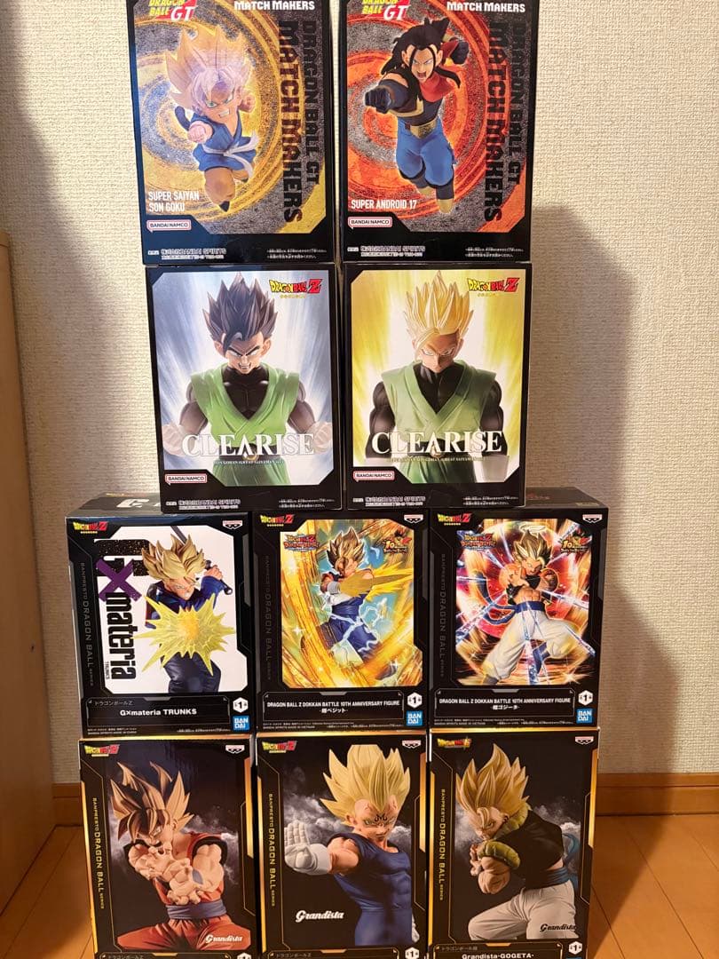 ドラゴンボール、ワンピース、鬼滅の刃、呪術廻戦フィギュア30体おまとめセット