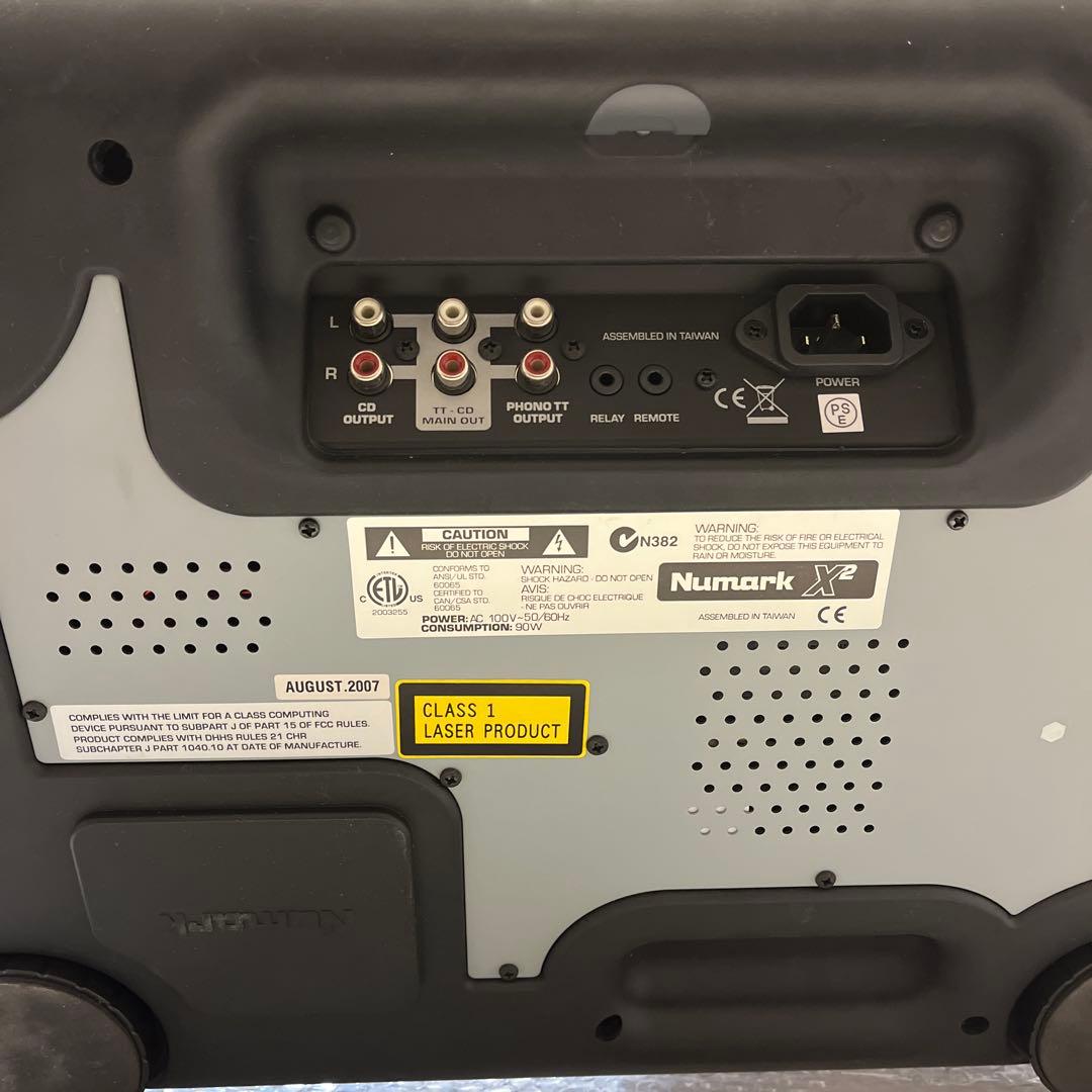 【希少】Numark X2 ターンテーブル レコードプレーヤー