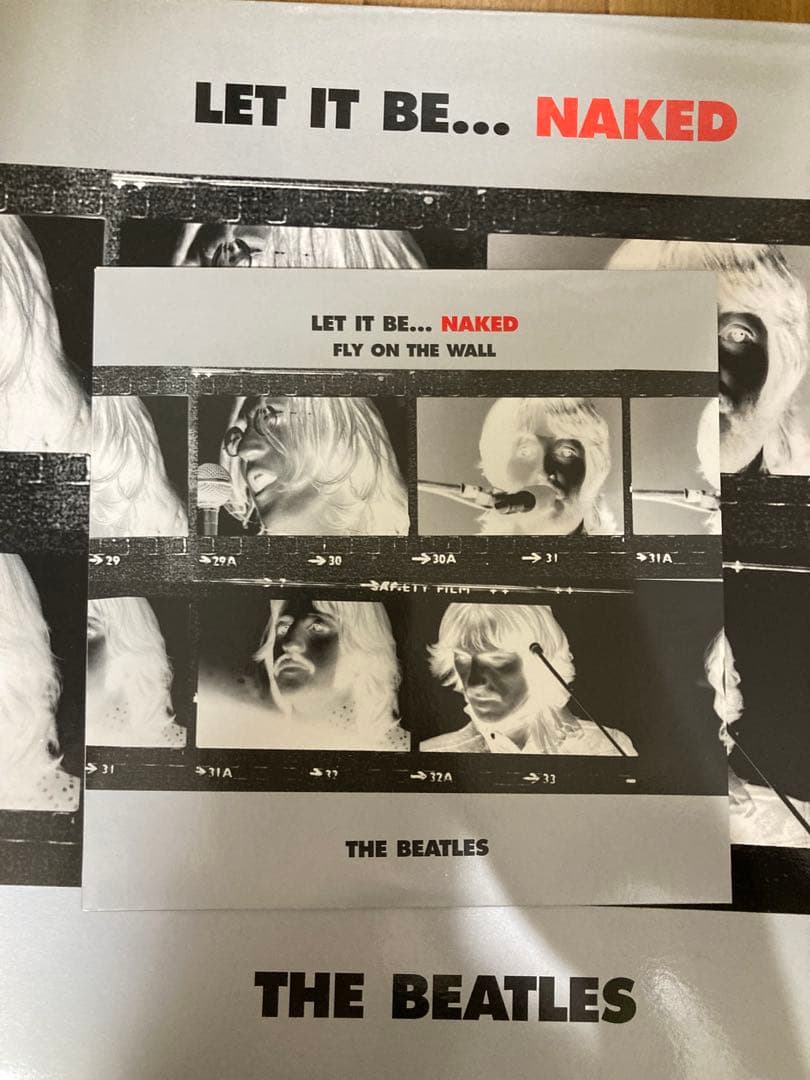 稀少EU初回誤表記Let It Be NakedビートルズBeatlesレコード